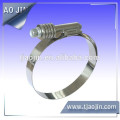 Bracelet de style américain robuste 14,2 mm, serre-câbles à haute pression, pince à manchon américain